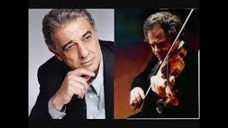 Plácido Domingo Itzhak Perlman quotIdealequot Paolo Tosti [upl. by Karalee]