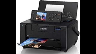 Epson PictureMate PM520 Inktank Single Function Battery Power Photo Printer [upl. by Eidoj491]