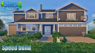 THE SIMS 4  House for Friends  Stop Motion  No CC  StrangerVille [upl. by Nitsraek]