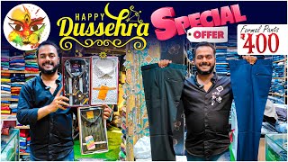 Dussehra Sale Buy Any Formal Pants ₹400  Best Clothes In Hyderabad  Mens Clothing In Hyderabad [upl. by Arukas]