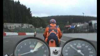 13 Laverda 1000 Bikers Classics Spa Francorchamps 2009 [upl. by Anayhd]