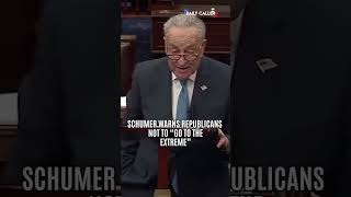 Chuck Schumer Looks Terrified [upl. by Niuqauj]