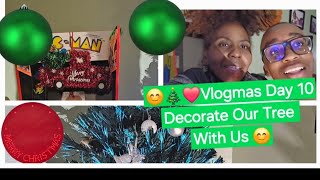 Vlogmas Day 10Experience The Magic amp Enjoy Some Laughs As We Decorate Our Tree fredericavlogs [upl. by Almond916]