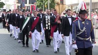 Bettrath beim Stadtschützenfest 2017  Parade [upl. by Odraner787]