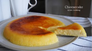 材料4つ・スライスチーズで作る 混ぜて待つだけ！炊飯器でチーズケーキ作り方 Cheesecake 치즈 케이크 [upl. by Archangel]