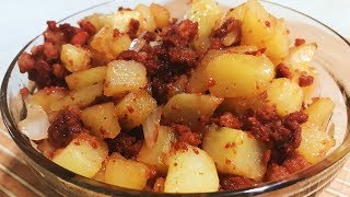 Papas con Longaniza [upl. by Boutis585]