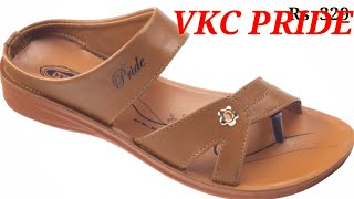 VKC PRIDE LADIES FOOTWEAR COLLECTION SANDAL SHOES DESIGN 2023 PARTY CHAPPAL [upl. by Naneek793]