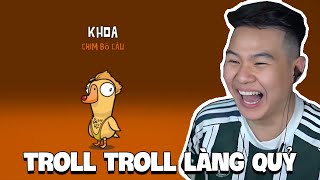 GOOSE GOOSE DUCK BU NGÔ VÀ NHỮNG PHA TROLL LÀNG QUỶ TƯỞNG ĐÙA LÀ THẬT [upl. by Nial]