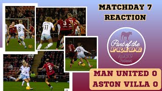 Matchday 7 Reaction  Finally a point from Manchester United [upl. by Davidson970]