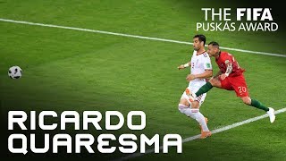 RICARDO QUARESMA  FIFA Puskas Award 2018 Nominee [upl. by Ynogoham]