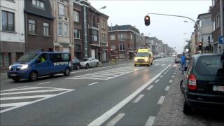 23052012 Aankomst brandweer Gent bij zwaar verkeersongeval in SintAmandsberg v2 [upl. by Whitson]