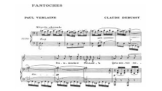 Fantoches  C Debussy vocal [upl. by Florrie970]