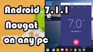 Androidx86 71 Android 712 Nougat Installation on PC using Oracle VirtualBox 2021 [upl. by Fuller]