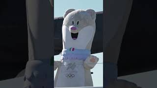 Winter Olympic 2026 Italy masqute vedio viralvideoolympics2024 olymwinter [upl. by Ralli348]