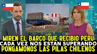 ¡NO AGUANTAN PRENSA CHILENA REACCIONA MOLESTA al BARCO mas GRANDE del MUNDO que LLEGO a PERU [upl. by Blum]