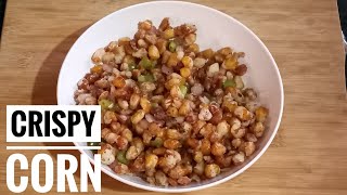 Easy Crispy Corn Recipe  Restaurant Style  Salt and pepper Crispy Corn  jk kitchen5m [upl. by Osnohpla]