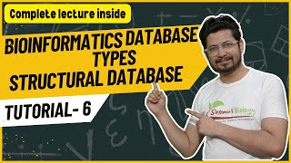 Bioinformatics databases types  structural databases  Bioinformatics tutorial 6 [upl. by Yecak48]