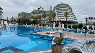 Delphin Imperial Hotel Antalya 5 star full tour 2022 [upl. by Rhona]