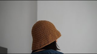 Double crochet bucket hat pattern [upl. by Ntisuj945]