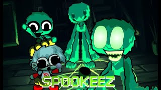 FNF FUNKADELIX SPOOKEEZ BUT ITS MY OCs [upl. by Priestley]