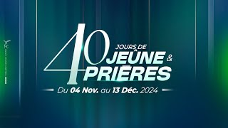 JOUR 9  MATIN 40 JOURS DE JEUNES amp PRIERES  MARDI 12112024 [upl. by Eedak]