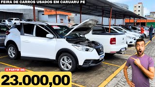 Feira De Carros Usados Em Caruaru PE  SUV CUSTOBENEFÍCIO [upl. by Ravert421]