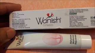 WANISH CREAM Review in hindi [upl. by Walworth]