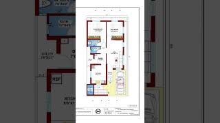 25 x 50 house plan  house plan viralvideo plan architecture shorts [upl. by Ingemar186]