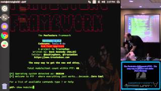 Stable39 The Pentesters Framework PTF The easy way to roll your own distro Dave Kennedy [upl. by Aaronson866]