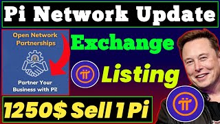 Pi Network New Update  Pi Network Exchange Listing  Pi Network Price [upl. by Alaet]