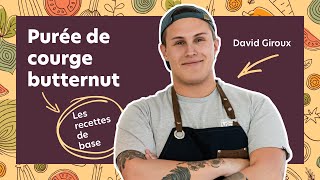 Comment faire une purée de courge butternut [upl. by Htebizile]