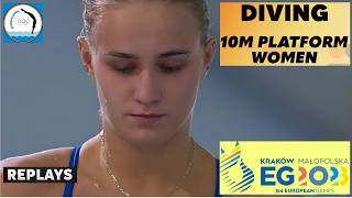 Full Replays Womens 10M Platform Final  European Diving Championships [upl. by Cathy]