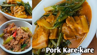 Pork Karekare by mhelchoice Madiskarteng Nanay [upl. by Anigger533]