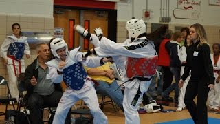 TKD Sparring Tips Score the First Kick [upl. by Elsworth]