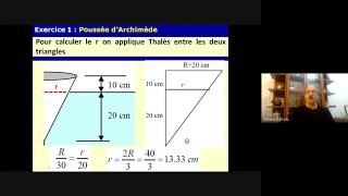 Exercice 1 Statique des Fluides Poussée dArchimède [upl. by Anoj]