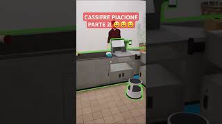 Cassiere piacione parte 2 😆😆😆 shopsimulatorsupermarket gameplaychannelita gameplayitalia [upl. by Lyrem]