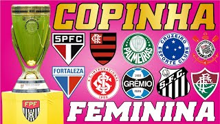 COPA SÃO PAULO FEMININA 2024  CONFIRA OS PARTICIPANTES [upl. by Astrahan548]