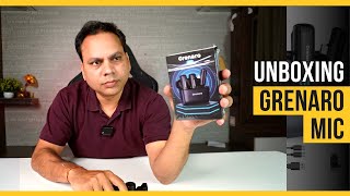 GRENARO J13 Wireless Microphone  UNBOXING  Wireless Mic for Video Recording for Mobile [upl. by Janina]