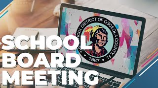 November 14 2023 400pm Board Workshop  Osceola School District [upl. by Leavitt]