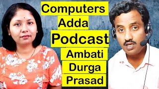 Telugu Podcast with Computersadda computersaddashorts [upl. by Onra]