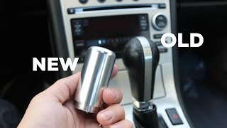 HOW TO  REPLACE YOUR AUTOMATIC SHIFT KNOB [upl. by Nele566]