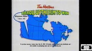 Tim Hortons Roll Up The Rim To Win Commercial  2003 [upl. by Bianchi539]