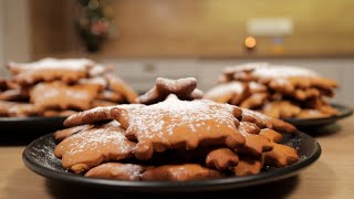 Honey Piparkukas  The best ginger cookies for winter cold  traditional Latvian Christmas cookies [upl. by Nugesulo487]