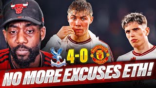 INDEFENSIBLE NO MORE EXCUSES FOR THIS FRAUD  Crystal Palace vs Manchester United  MATCH REACTION [upl. by Trebo]