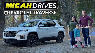 2022 Chevrolet Traverse  Family SUV Review [upl. by Einttirb]