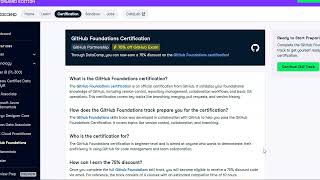 Get 75 Off GitHub Foundations Through Datacamp CLOSED [upl. by Kuehn]