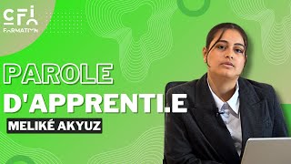 PAROLE DAPPRENTIE  Méliké Akyuz BTS GPME [upl. by Gunilla]