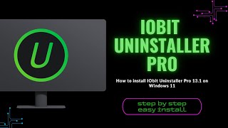 Easy install IObit Uninstaller last version on Windows in JUST MINUTES [upl. by Humble]