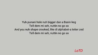 Notch  Nuttin No Go So lyrics [upl. by Mclyman46]