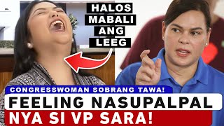 Sobrang Halakhak ng Kongresista Akala Naisahan na Nya si VP Sara Duterte [upl. by Cormier754]